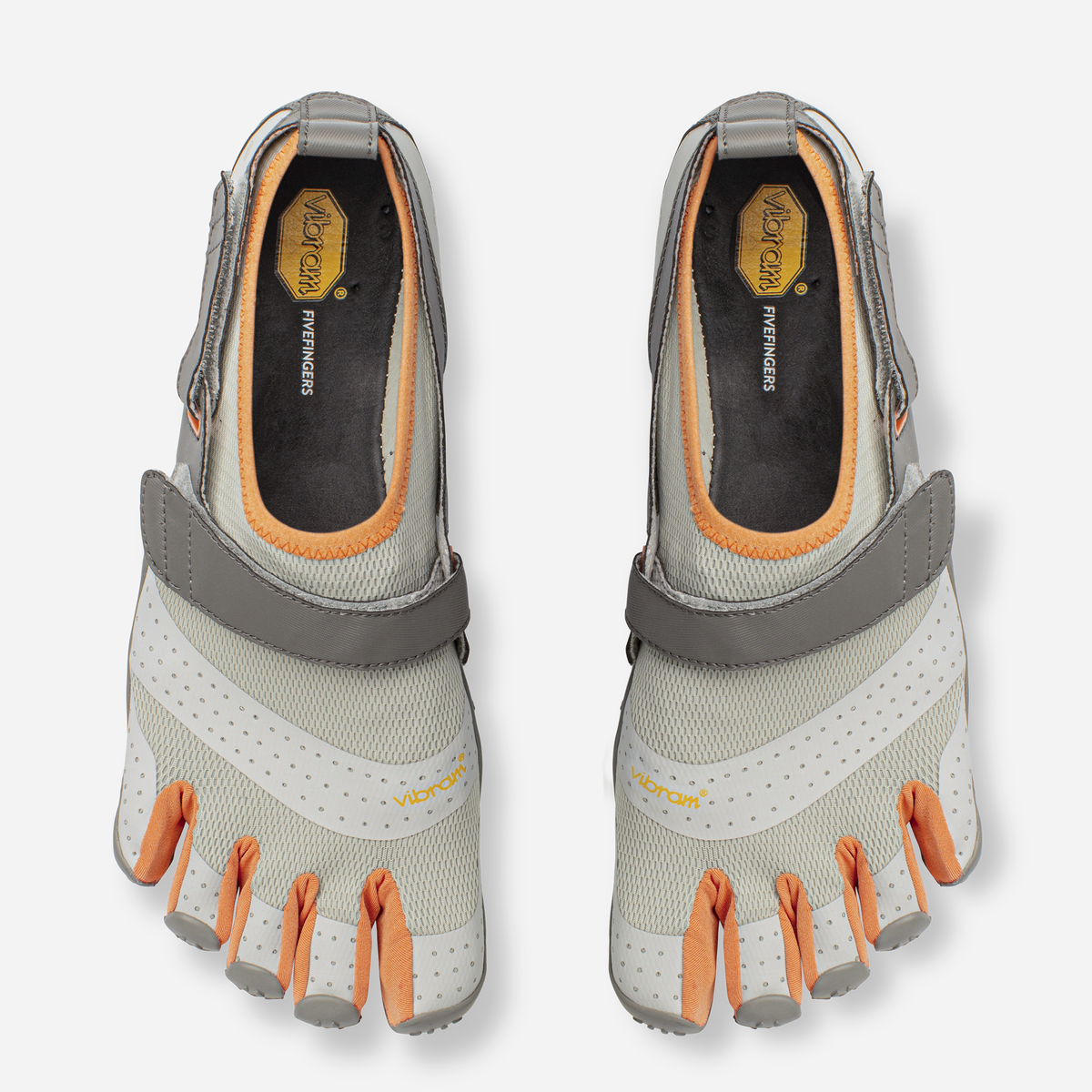 V-Aqua Grey / Coral Orange | Woman | Vibram